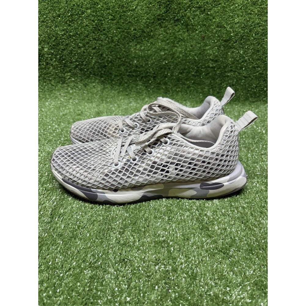 NOBULL Artic Women's Size 7.5 Grey Camo Mesh Trainer Running Athletic Shoes Used